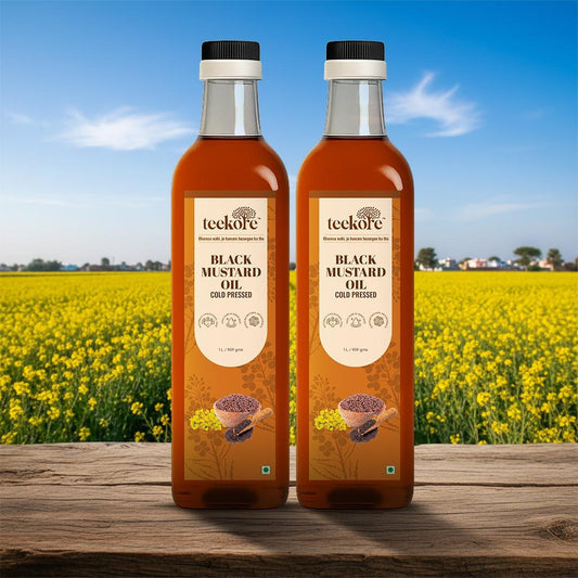 BLACK Mustard Oil Combo- 2 BOTTLES